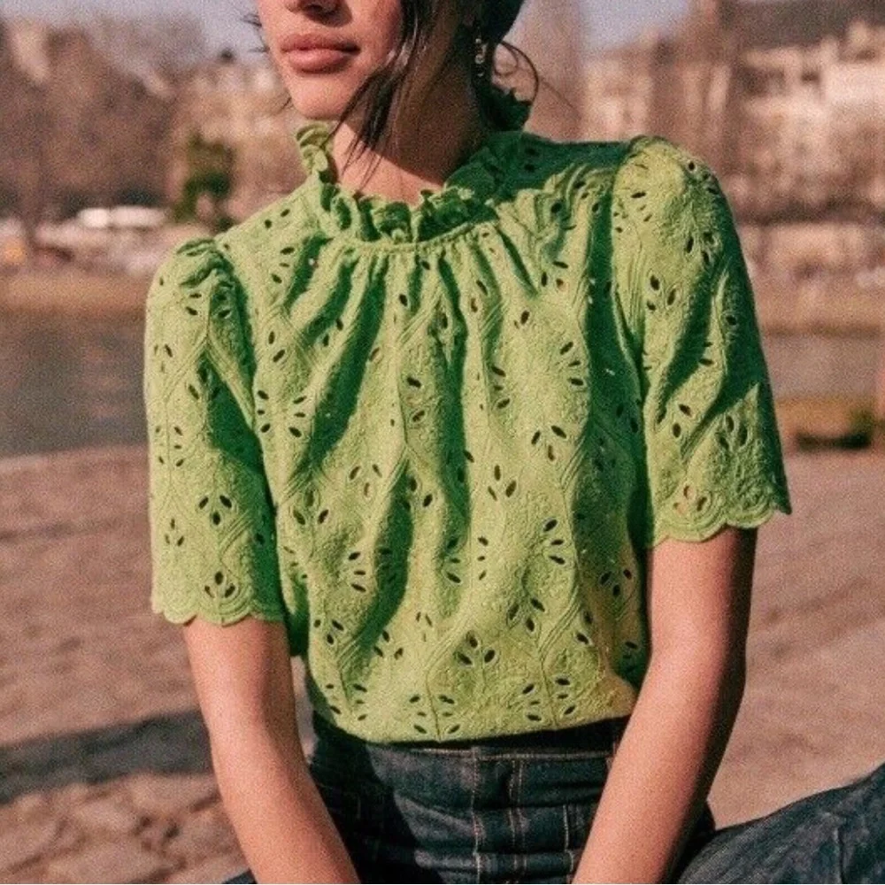 Sezane Louisa Blouse - Picture 2 of 13